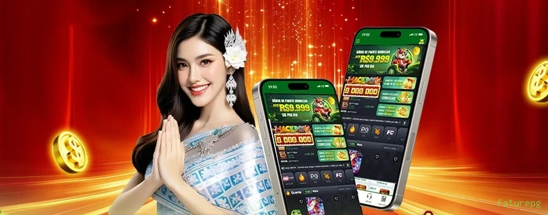 Comparação APP mobile vs versão web da faturepg